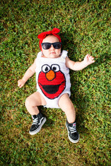 Fuzzy Hugs Baby Romper (Crochet)