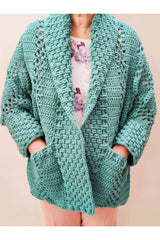 I Love Texture Cardigan (Crochet)