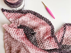 Blushing Moon Scarf (Crochet)