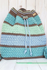 Color Wave Backpack (Crochet)