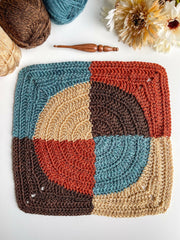 Patchwork Revelry Blanket (Crochet)