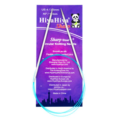 HiyaHiya SHARP Stainless Steel Circular Needles 40" (Sizes 4 to 7)