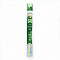 Clover Bamboo Knitting Needles 9" (Sizes 3 to 15)
